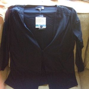 Women's size XL jacket cardigan top NWT